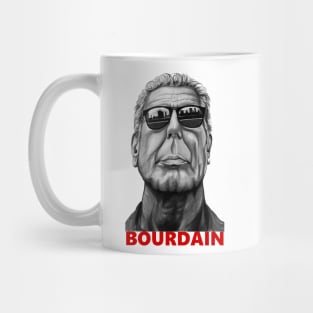 Anthony Bourdain original portrait Mug